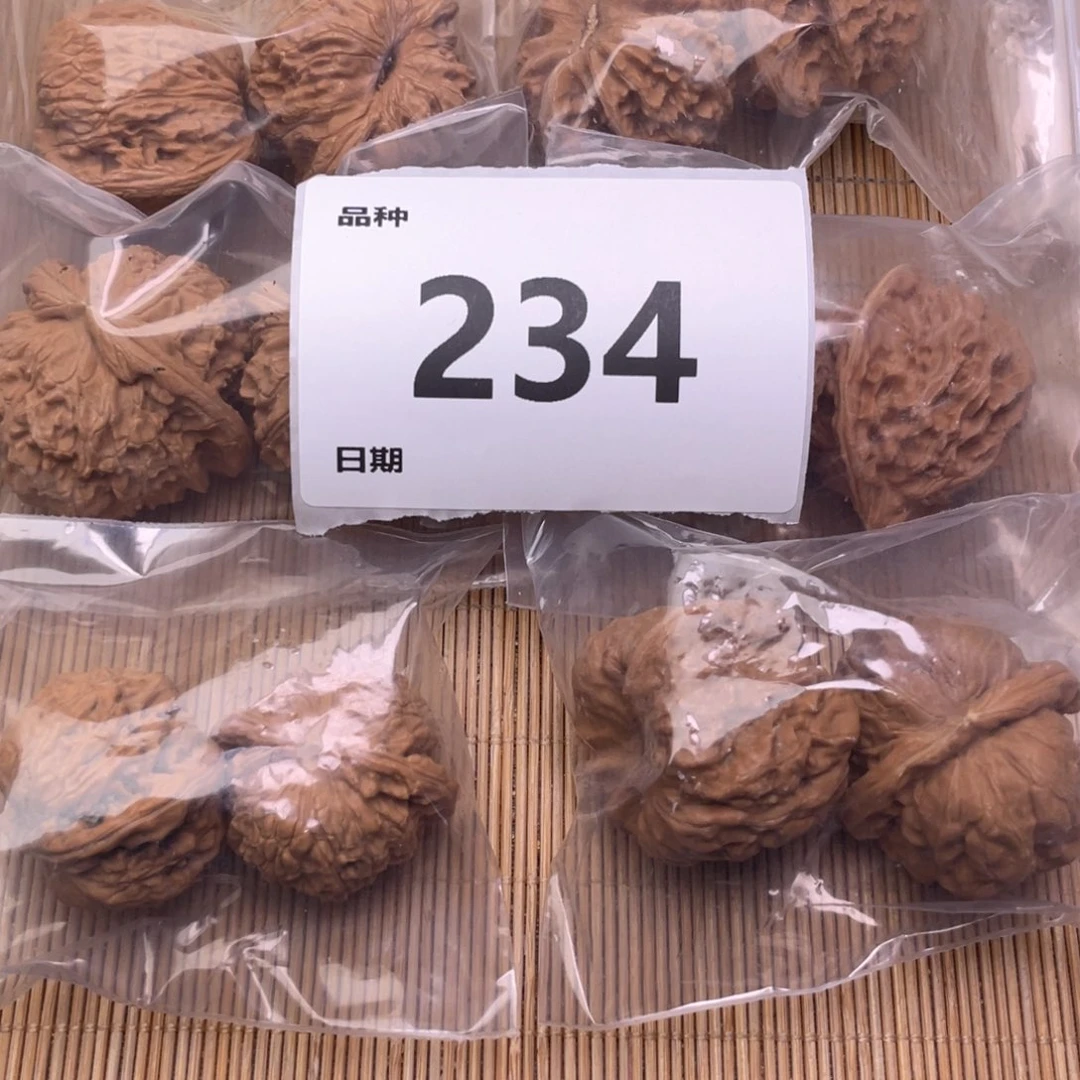 文玩核桃把件234号6对带练手蛙