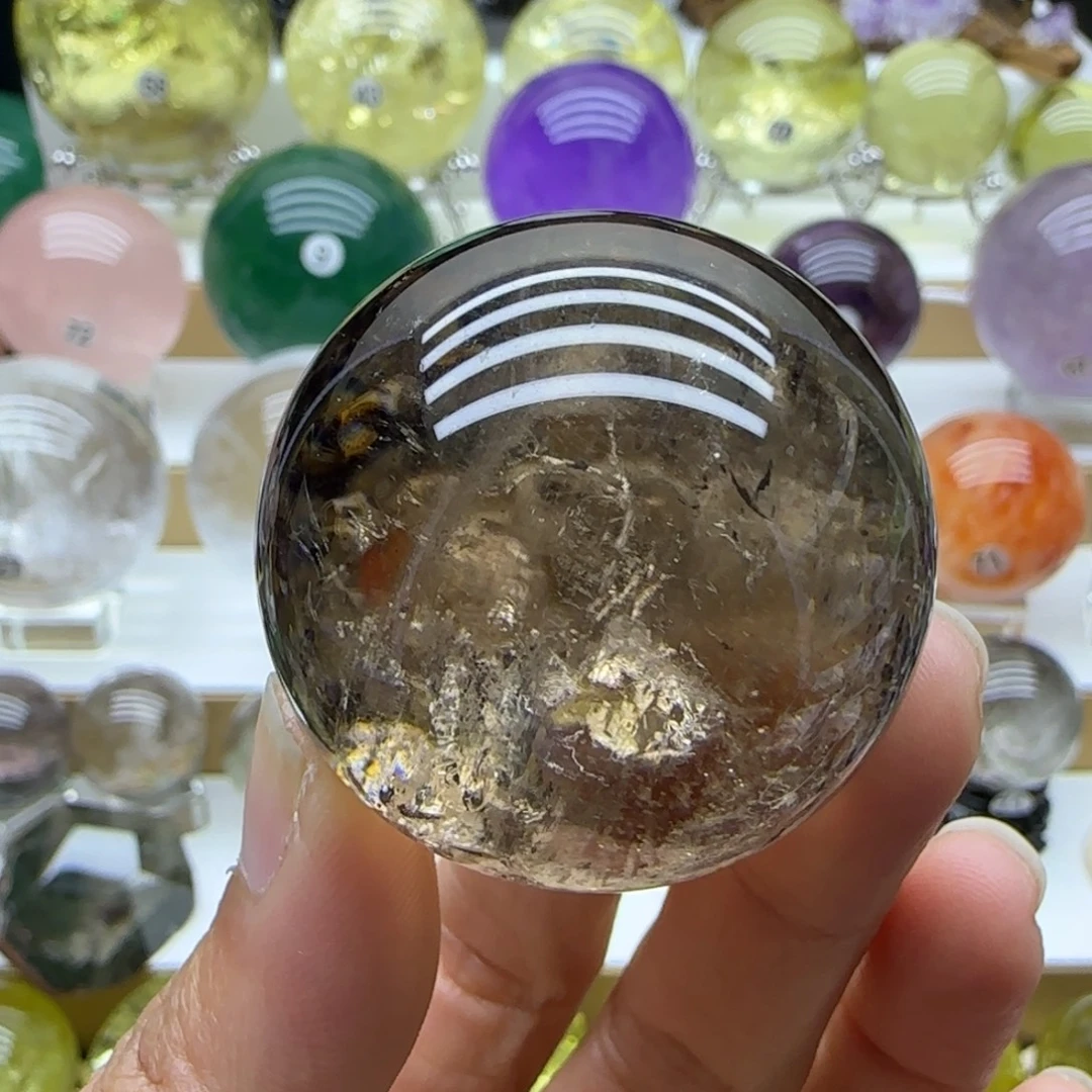 水晶珠宝半成品未镶嵌40.8mm