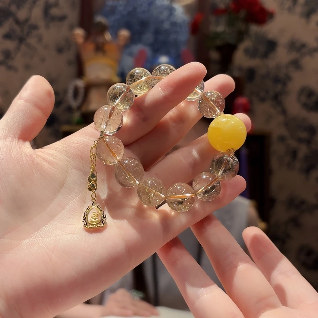 水晶手链未镶嵌手串