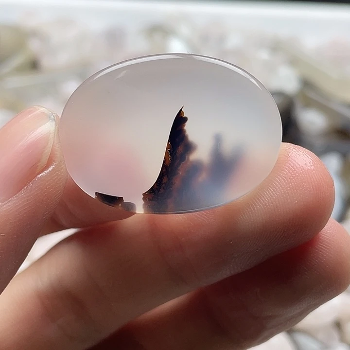 玛瑙/玉髓未镶嵌颈饰