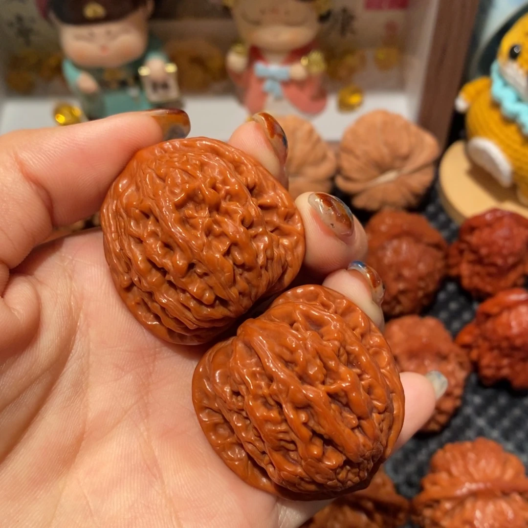 桃核吊坠36.8麦穗虎头，0846