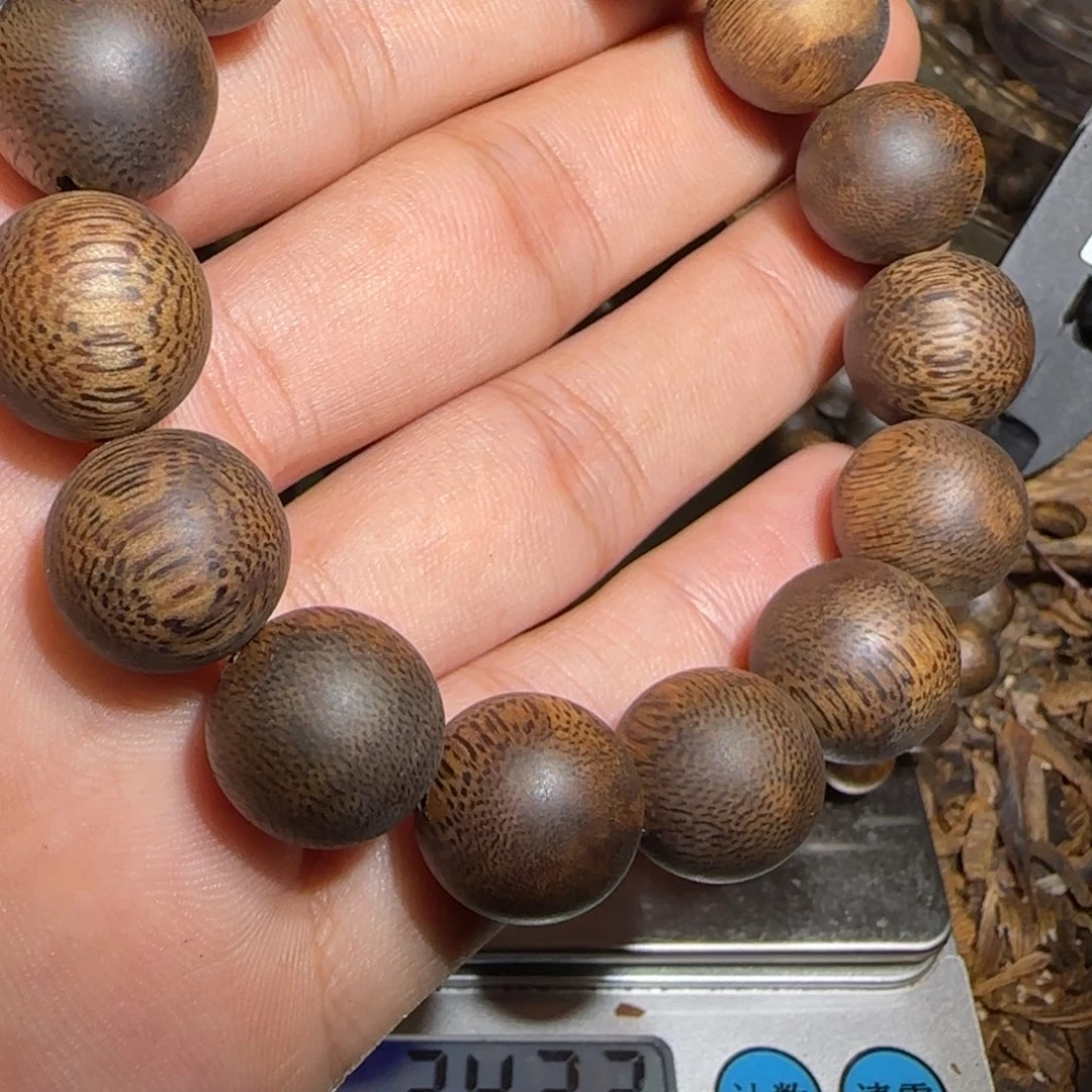 竹***风沉香手串沉香手串15