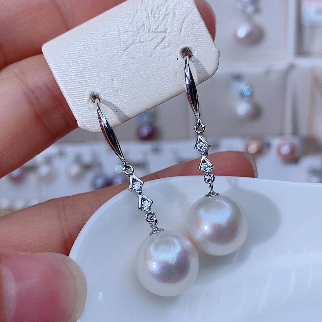 项链银S925镶嵌淡水珍珠凡**得