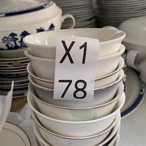 瓷十个饭碗孤品x178