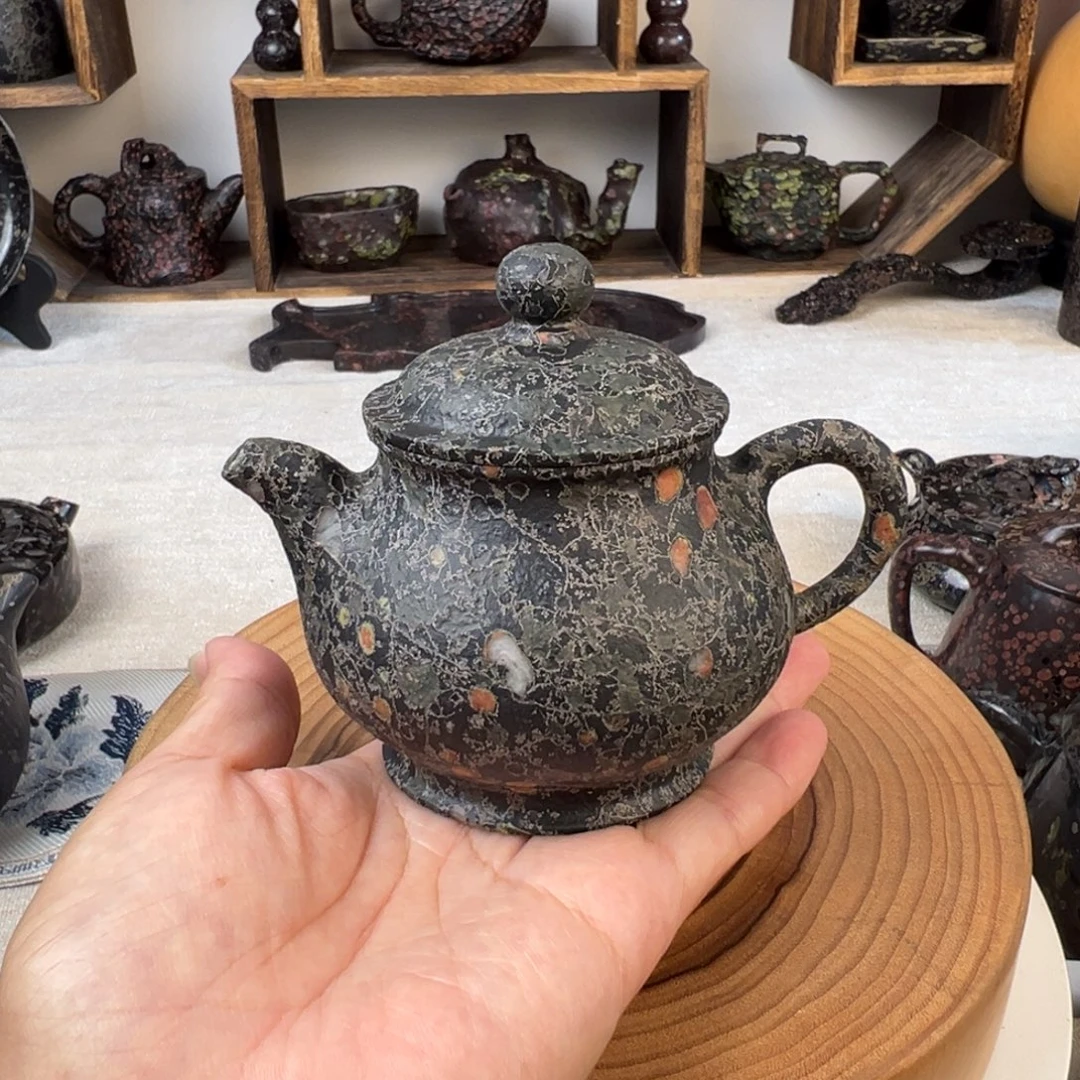 梅花玉青藤潘壶精品
