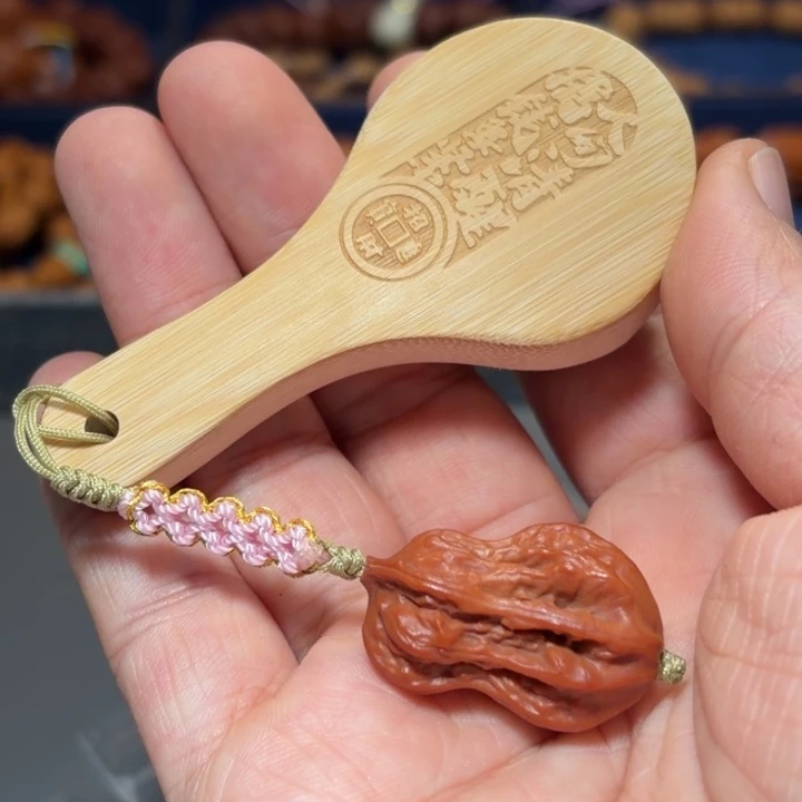 吊坠文玩核桃刷子7213