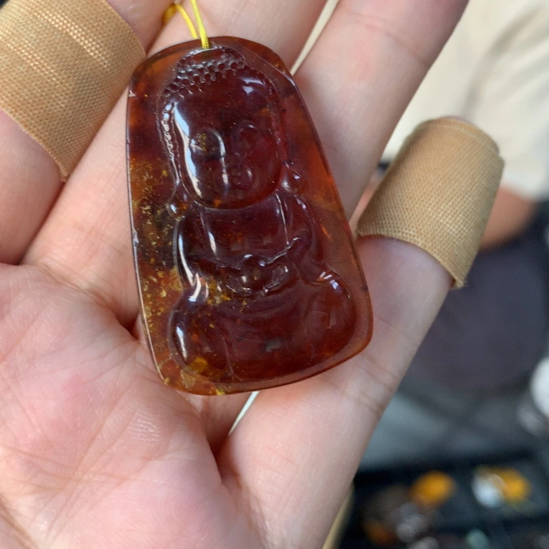 琥珀未镶嵌珠宝奇石3