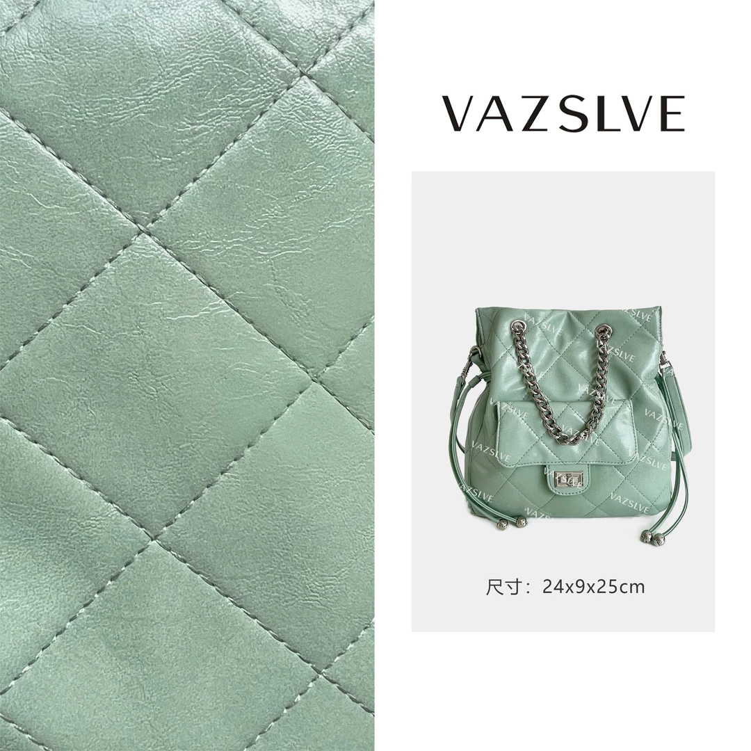 SK-62782-浅果绿 春季新款轻奢小包