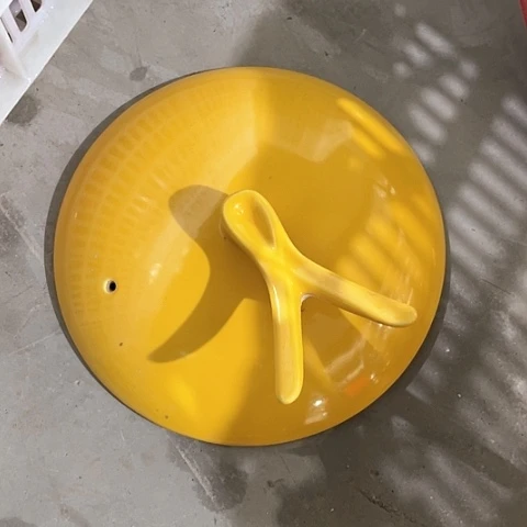 微瑕，不能明火，口径20黄色