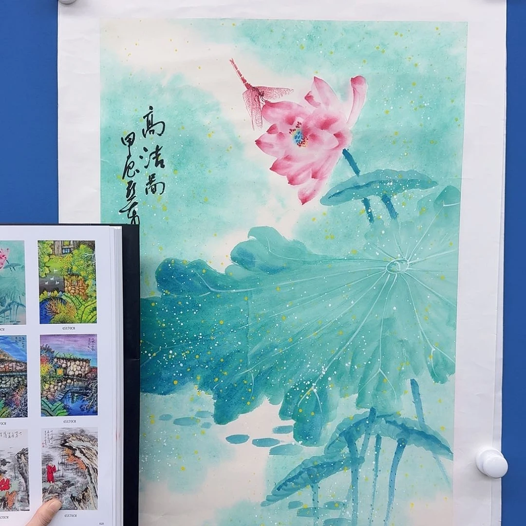 国画多次参加国内外大型