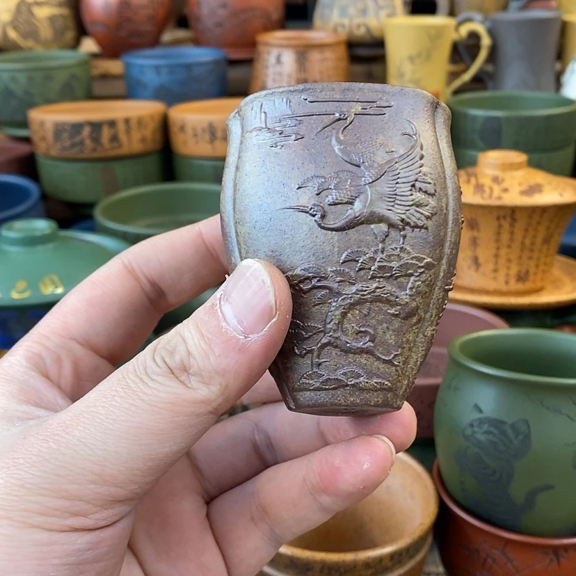 【闪购商品】紫砂杯子宜兴全手工紫砂杯