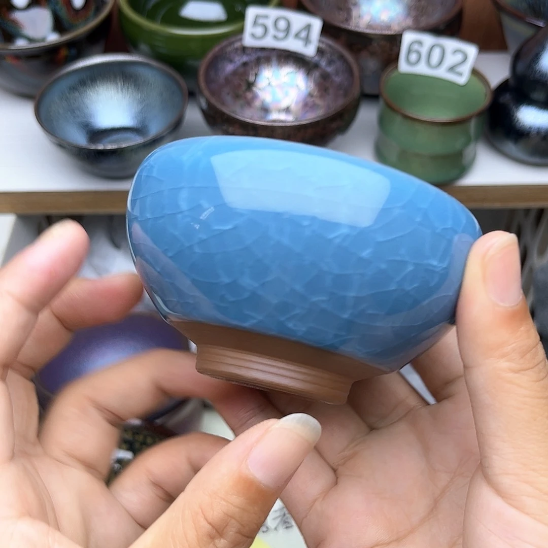 茶盏您好陶瓷个自然醒瑕疵