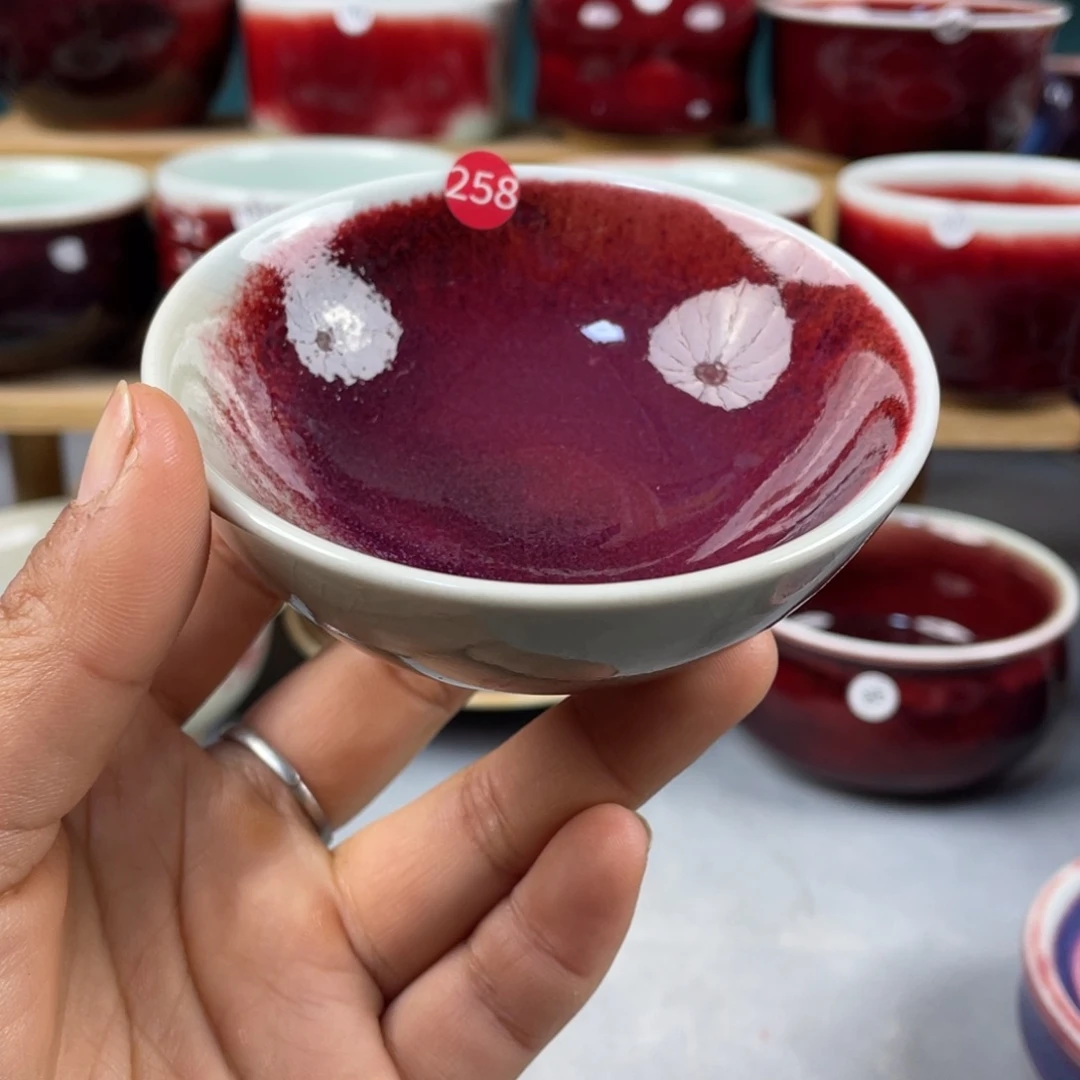 瓷片纯手工制作……微微瑕