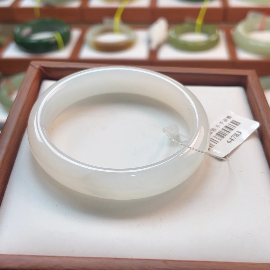 【闪购商品】未镶嵌手镯和田玉链接15。50/51