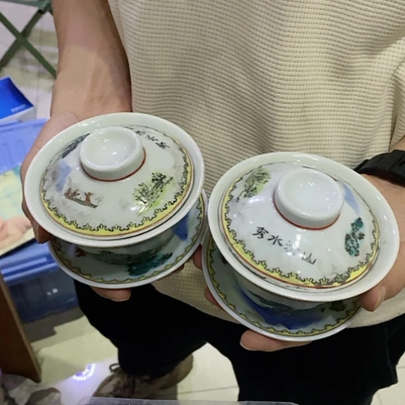 【闪购商品】瓷片兰*序景德镇现代工艺品