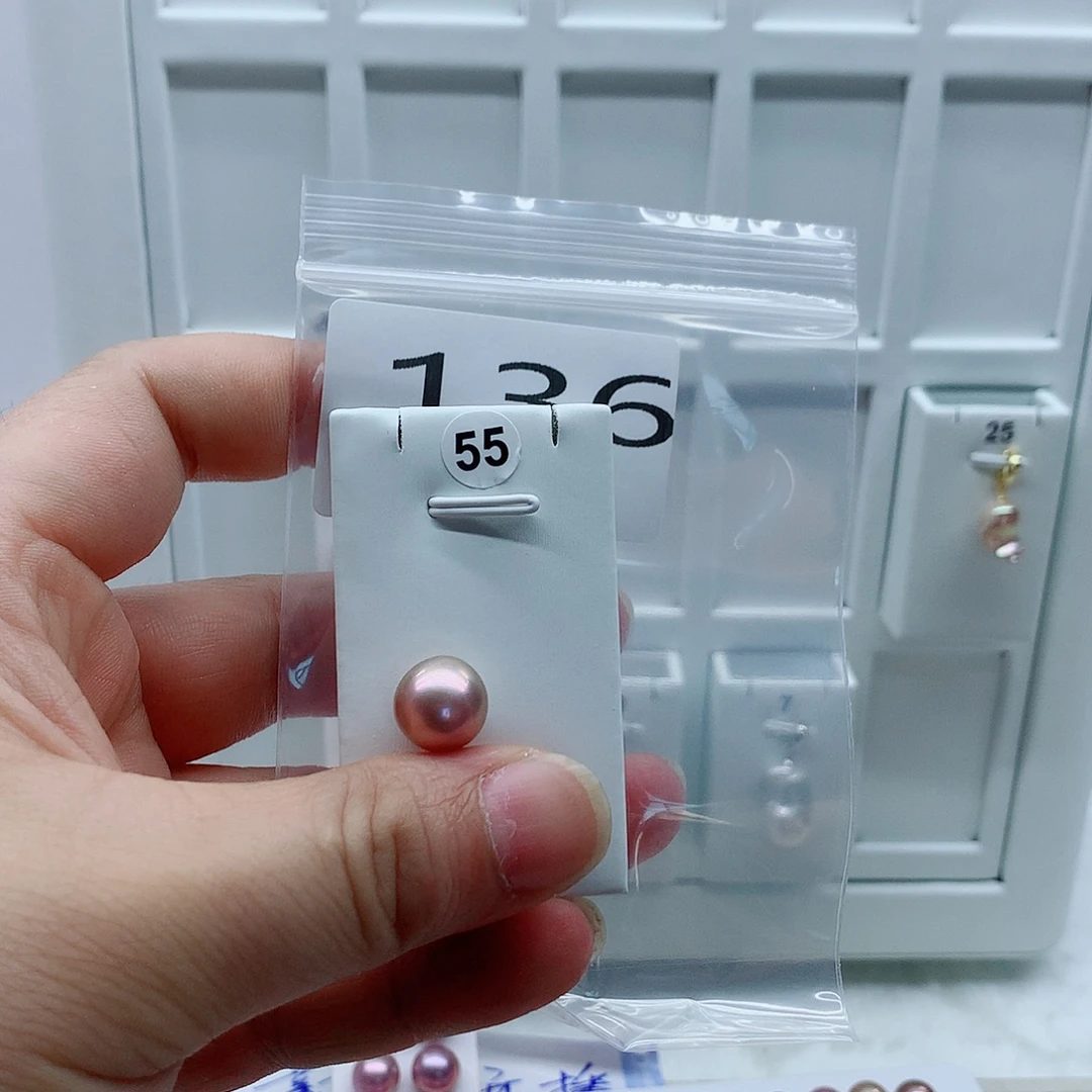 合金淡水珍珠吊坠(不含链)