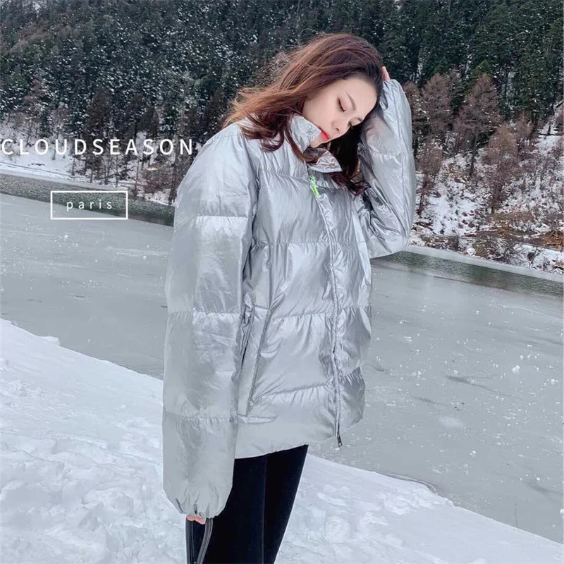 Cloud season金属感羽绒服  WA157