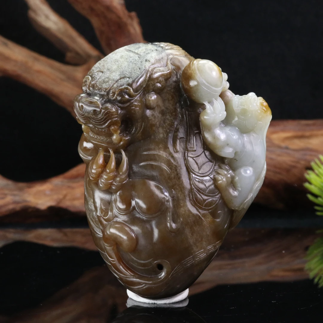 11和田玉且末糖白事事如意/801304北京中保拍卖