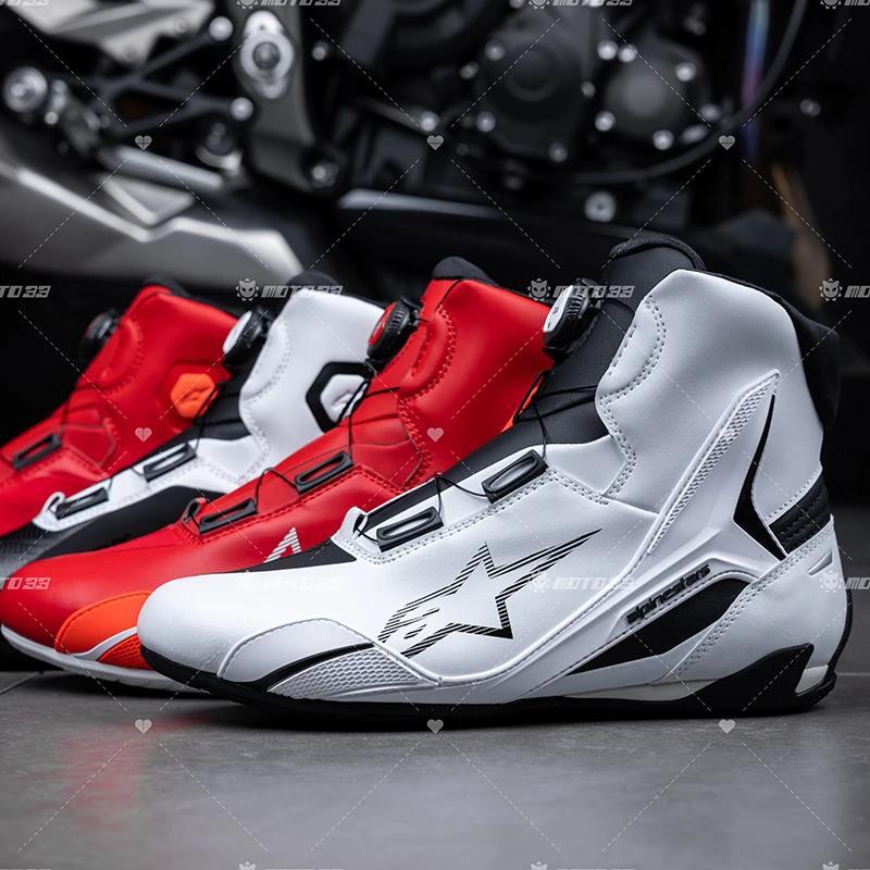 A星ALPINESTARS骑行鞋FASTER 4四季防摔耐磨AUSTIN摩托车骑行靴