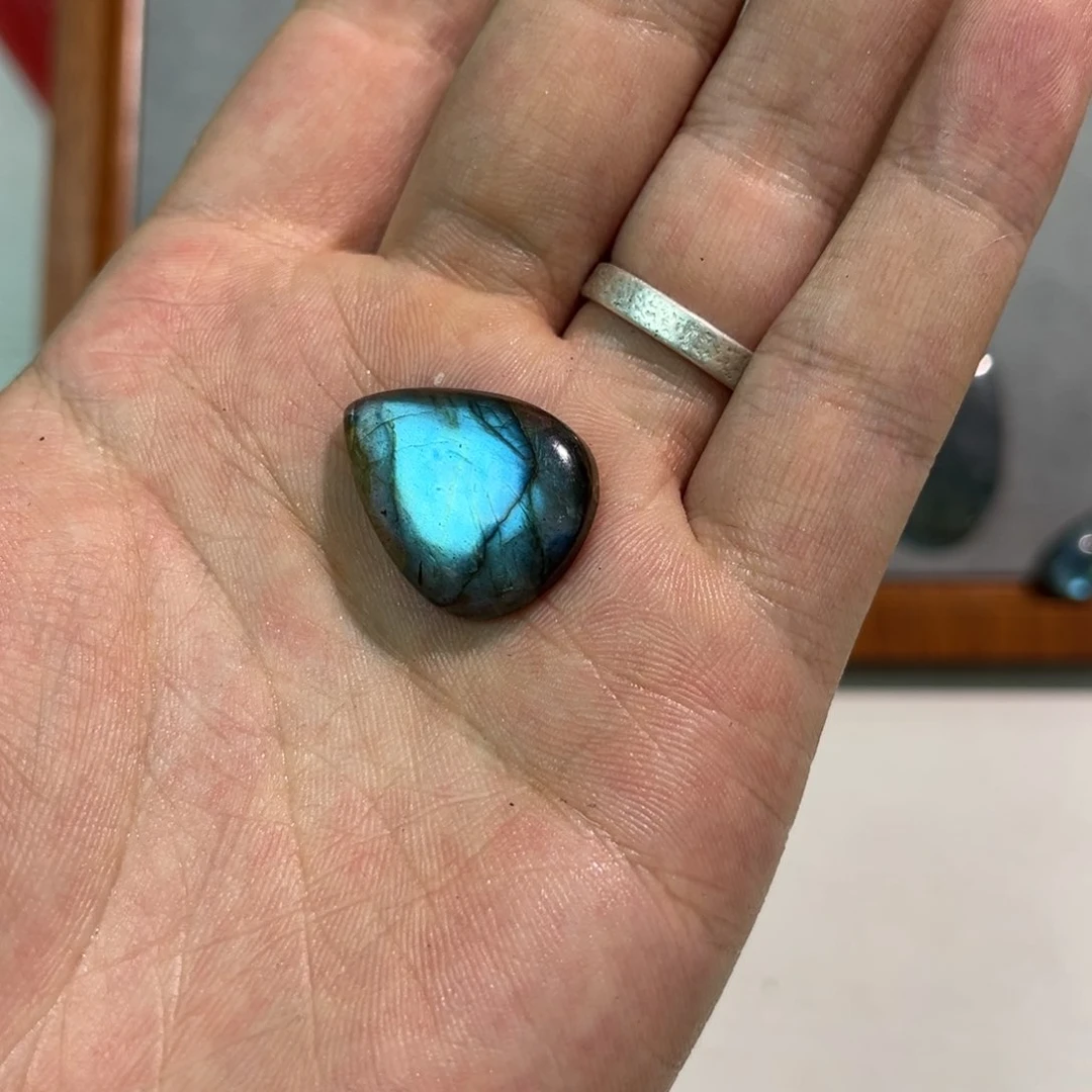 拉长石吊坠未镶嵌O****a