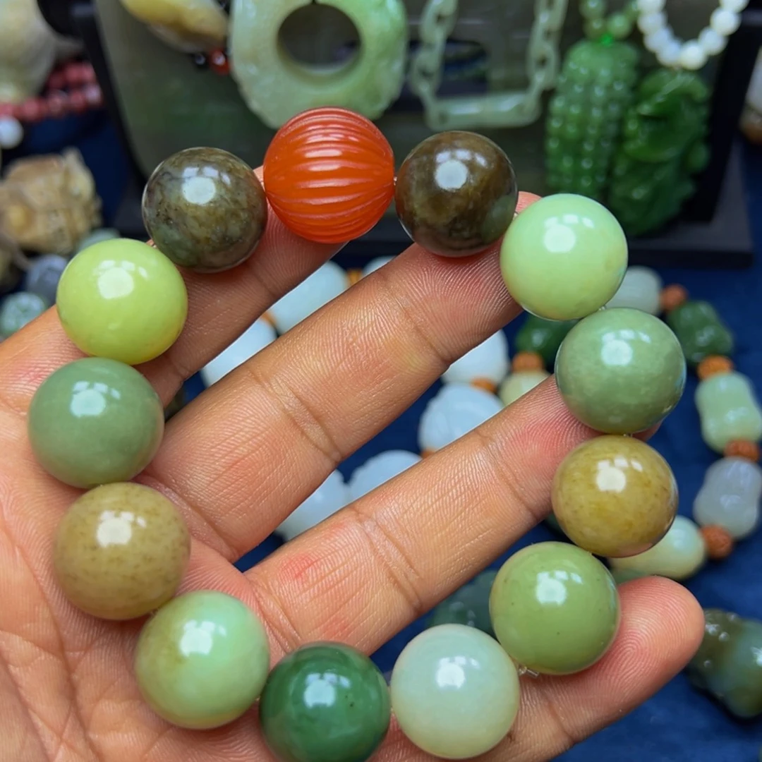 未镶嵌和田玉挂件天然的天然