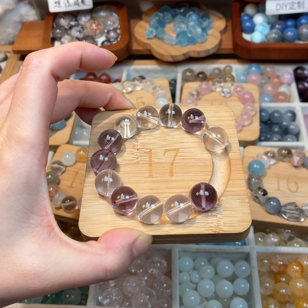 女****紫晶珠宝半成品银S925镶嵌