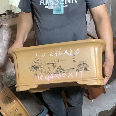 花盆紫砂手工艺品