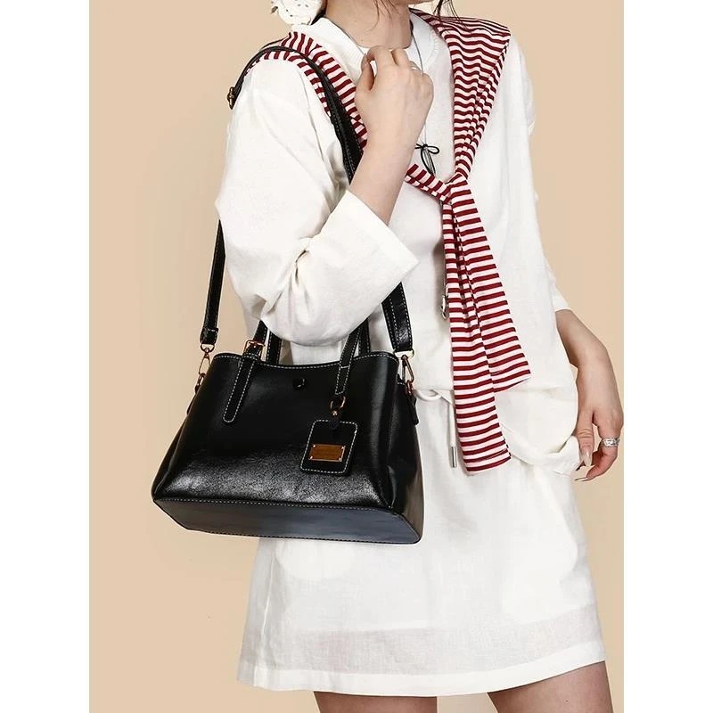 「包你心动」轻奢女包多层纯色手提斜挎包女大容量单肩包手提包3068