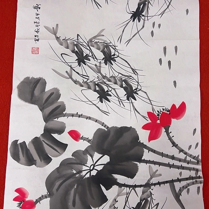 国画老师纯手绘作品欣赏