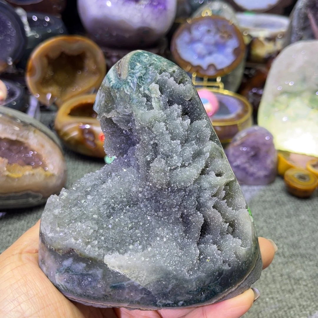 摆件未镶嵌紫晶水晶