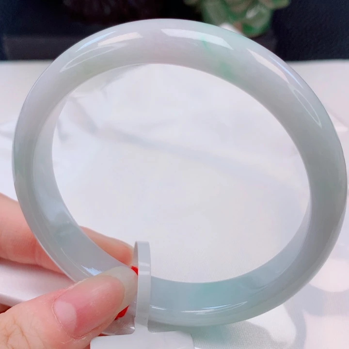 未镶嵌手镯翡翠61圈