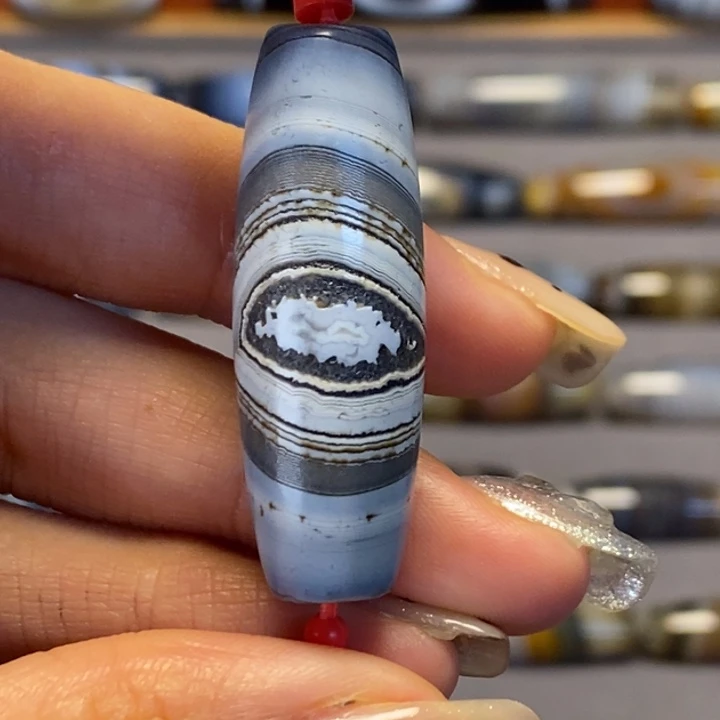 玛瑙/玉髓合金蓝沁