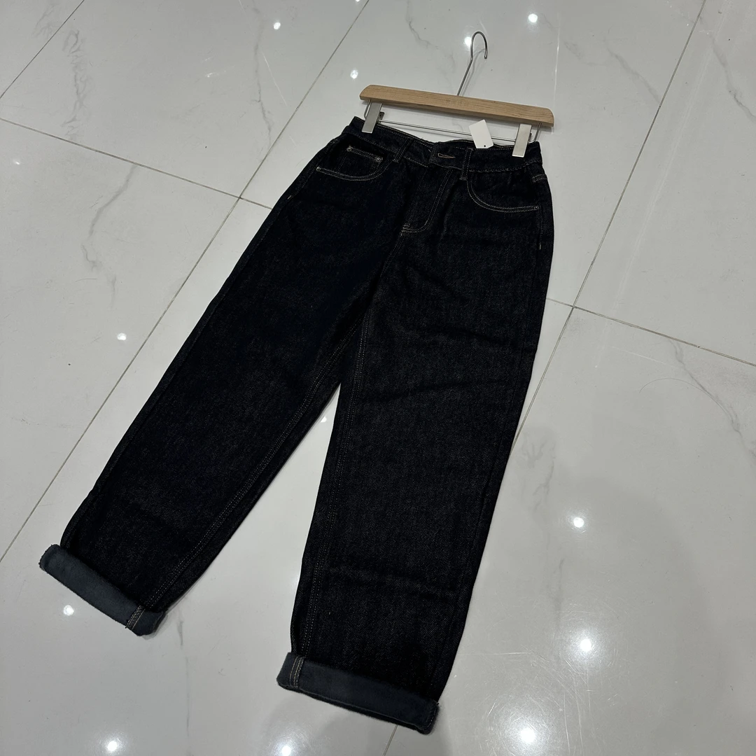 【心依阁铭品】5196抓绒老爹裤复古韩版