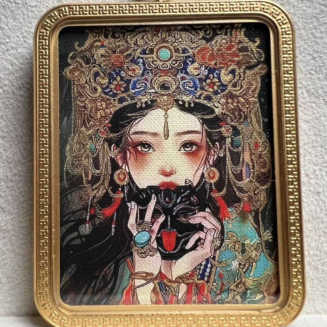 扎基拉姆 前世今生 唐卡 脖挂