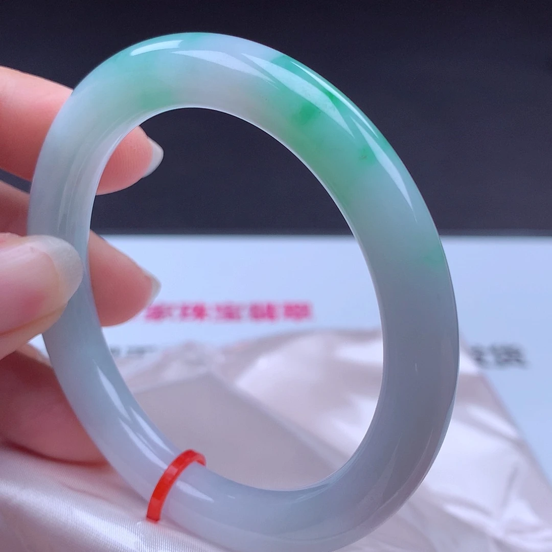 未镶嵌手镯翡翠手镯001698