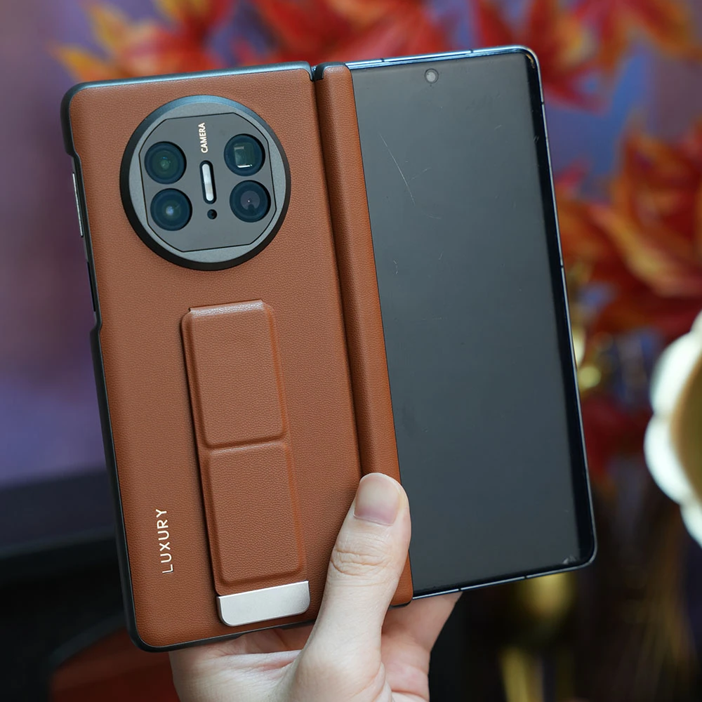 适用于华为matex6手机壳x5华为保护套中轴保护腕带折叠屏防摔