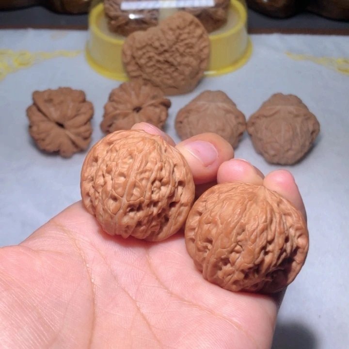 把件文玩核桃36球磨