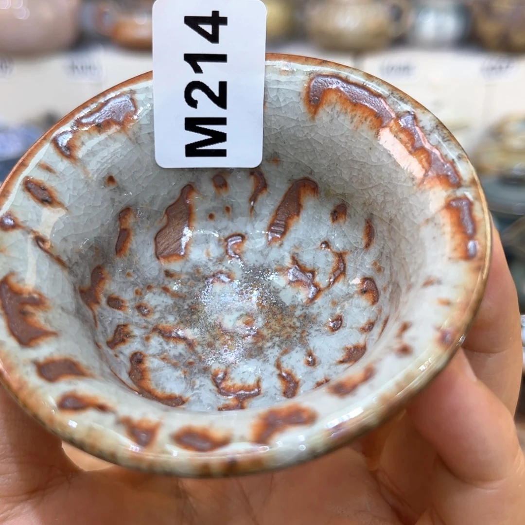 茶杯朱泥陶瓷艺术