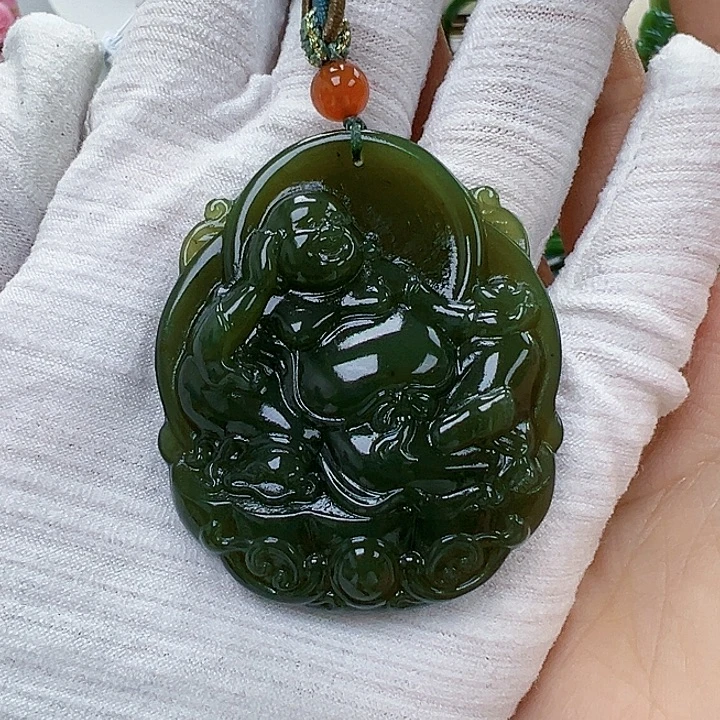 颈饰未镶嵌和田玉