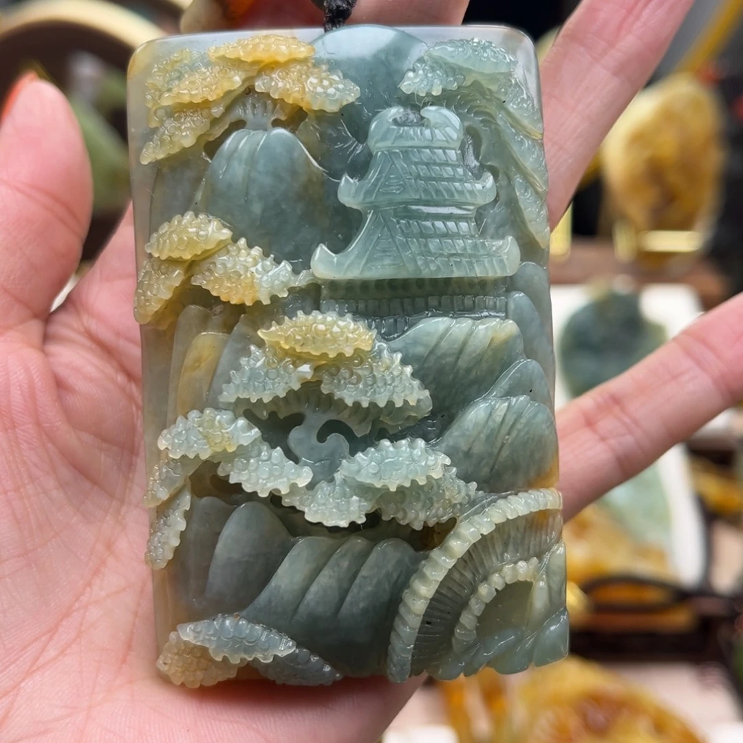 Z***店未镶嵌岫玉挂件挂件