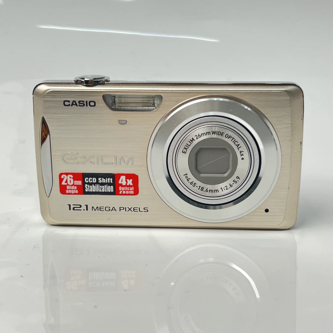 95新 Casio/卡西欧 z280香槟金1210万像素4倍变焦