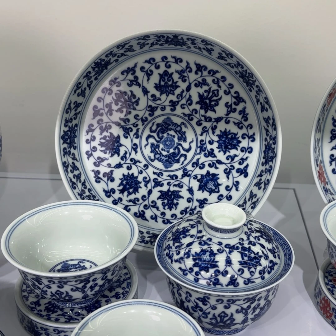 a***i景德镇陶瓷五件套