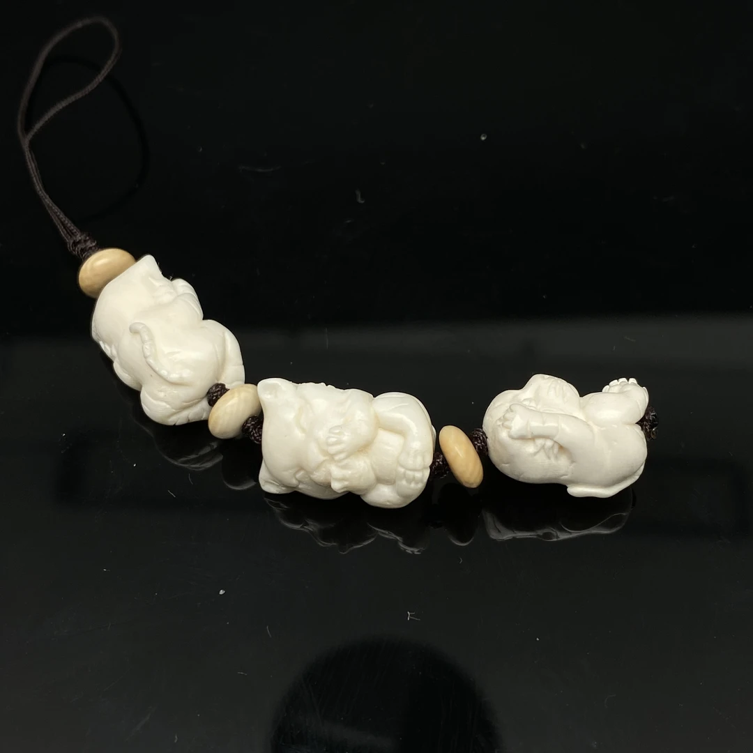 B0314GMD037猛犸牙三不虎手机链w