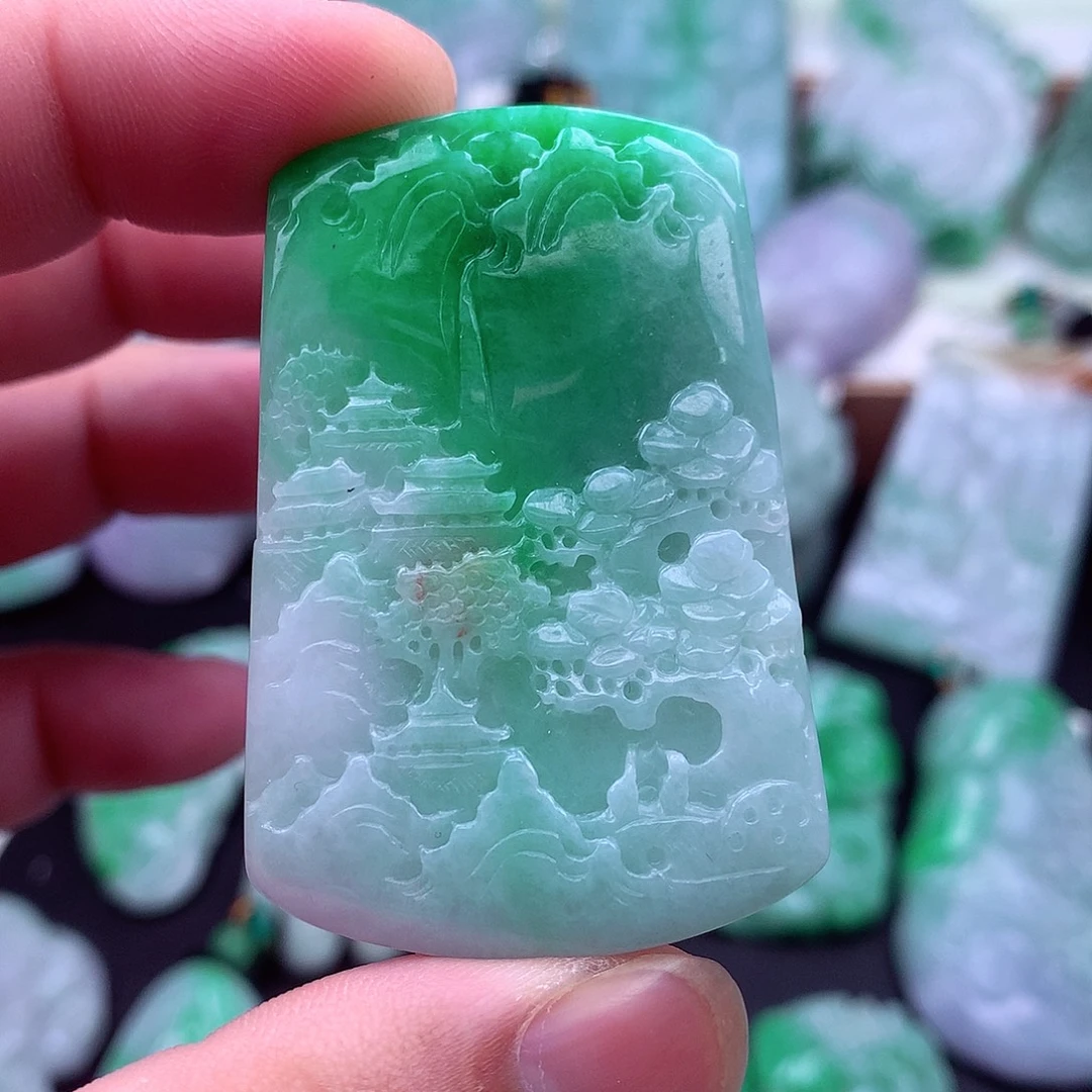 吊坠(不含链)未镶嵌翡翠