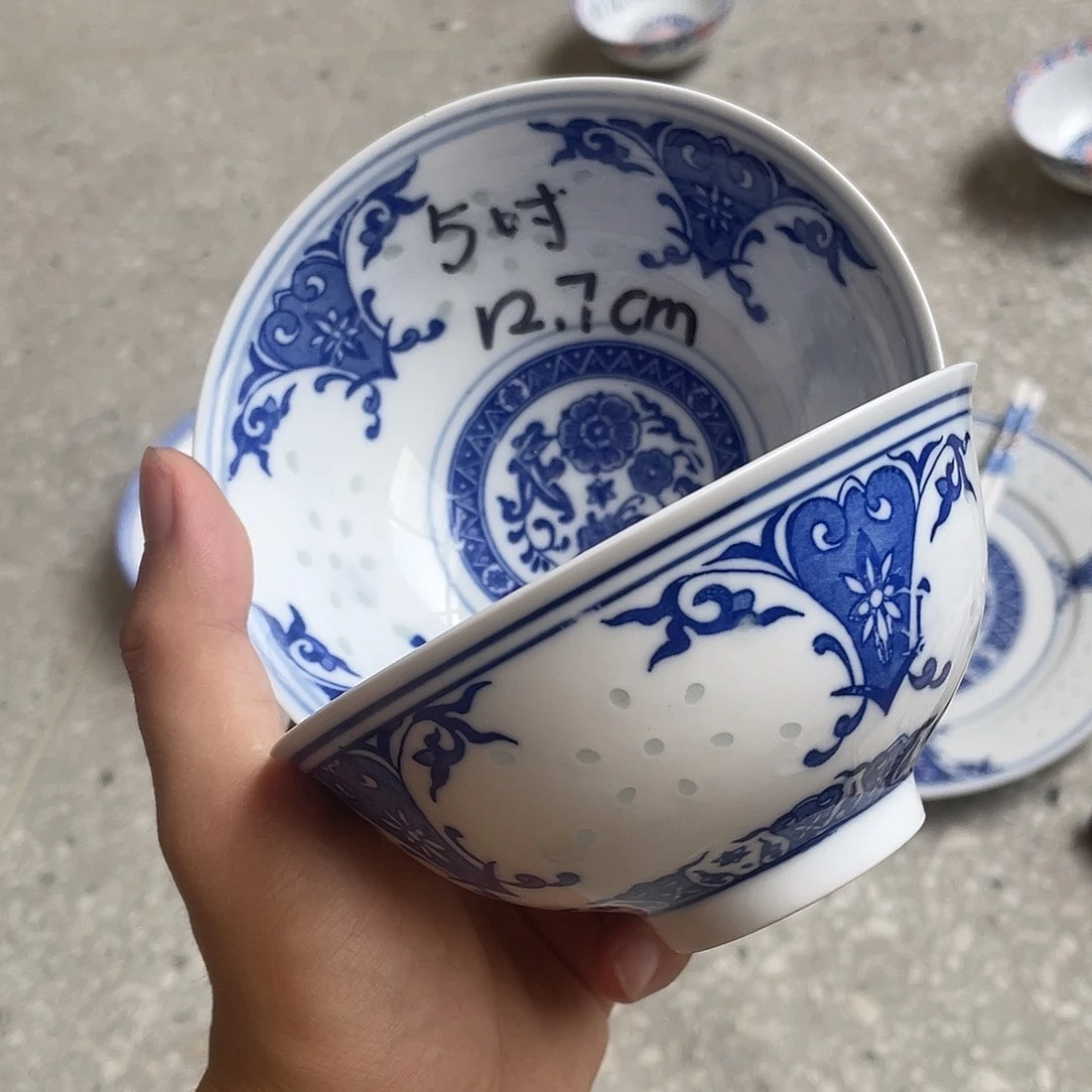 碗景德镇高温细白瓷餐具