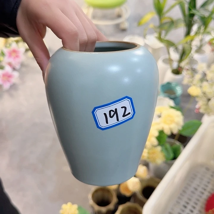 瓶192号汝瓷复古小号高15厘米一个