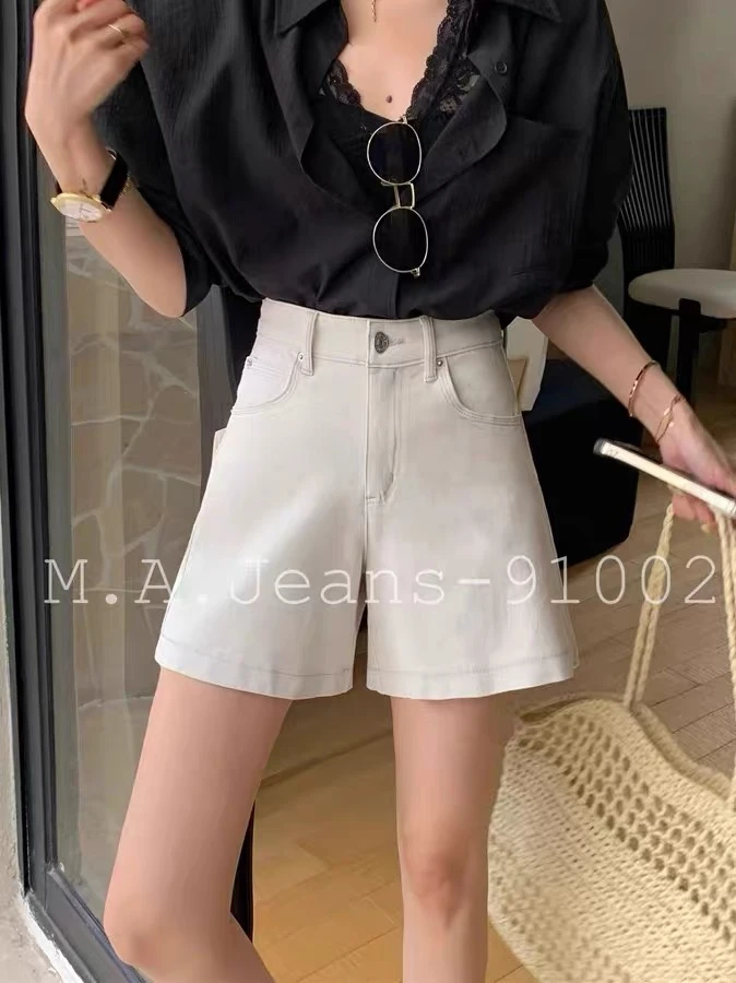 【91002】Ma家 四面弹 三本针 夏季高弹力短裤 面料柔软