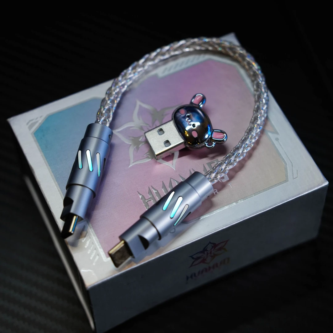 花火-Esprots 短线满8K磁轴机械轴键盘数据线