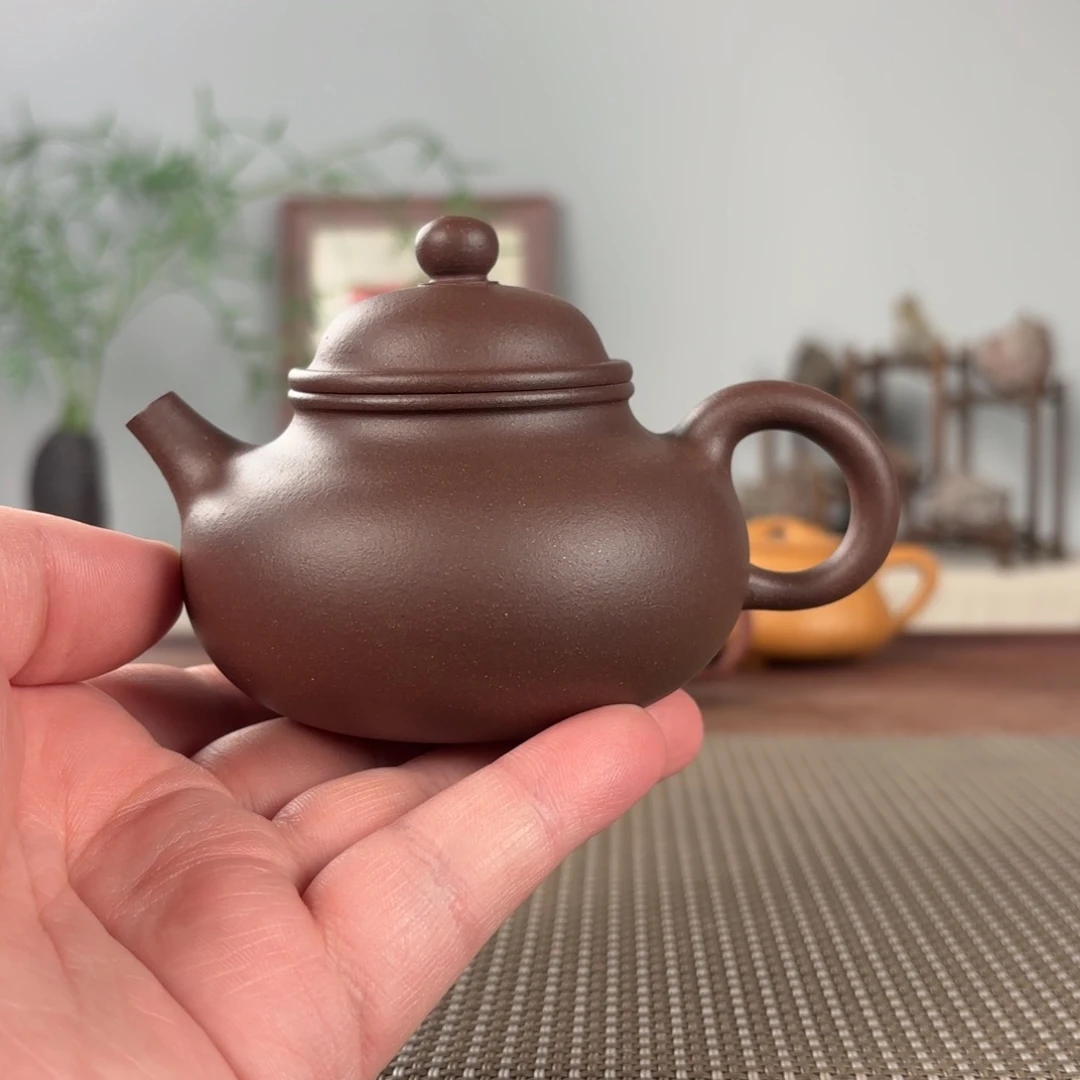 奉***叔茶壶紫砂黄龙山原矿紫砂壶