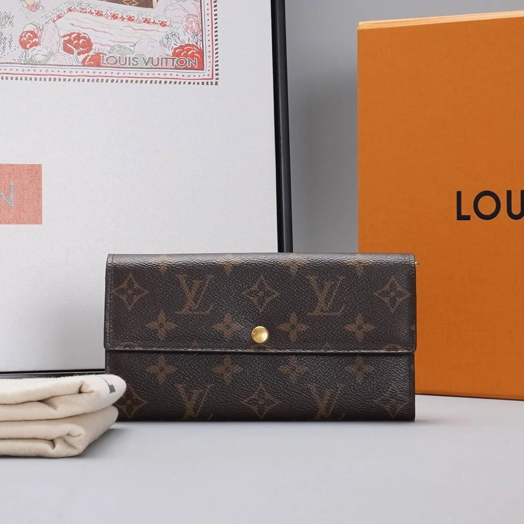 95新 LouisVuitton/路易威登 【诗诗】金豆豆豆豆钱包/BG22000069